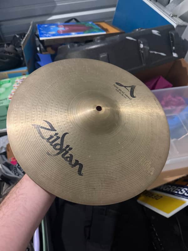 Zildjian 14" A Series New Beat Hi-Hat Cymbals (Pair) 2013 - Present - Traditional image 1