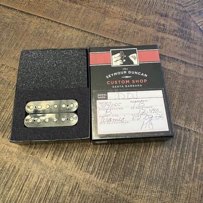 Seymour Duncan Custom Shop DDJ SH-6 Distortion made by MJ Aged Black F space image 1
