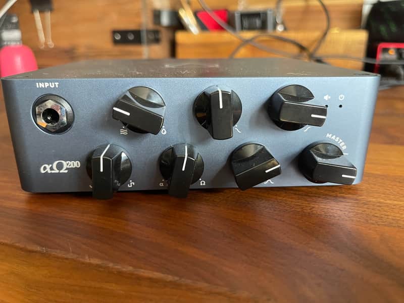 Darkglass Electronics Alpha Omega 200 200-Watt Bass Amp Head 2022 - Present - Blue image 1