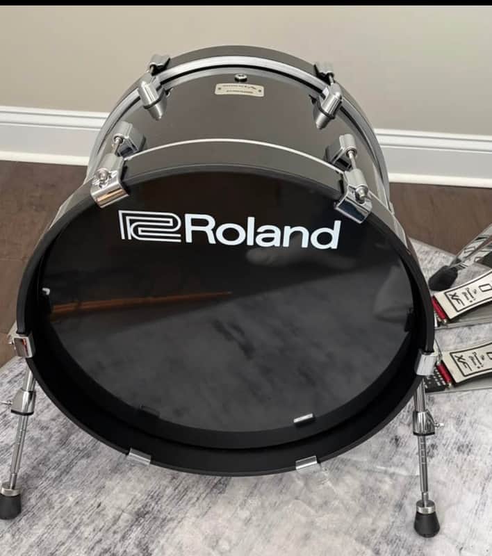 Roland KD-180 18" Bass Drum 2010s - Black image 1
