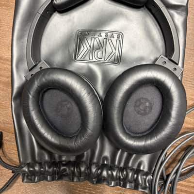KRK KNS 8400 Closed-Back Studio Monitoring Headphones w/ Original Carrying Pouch image 2