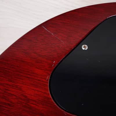 Burny Super Grade RLG-50 '59 Model MIJ 1985 Cherry Sunburst Vintage Japan w/ Bag image 18
