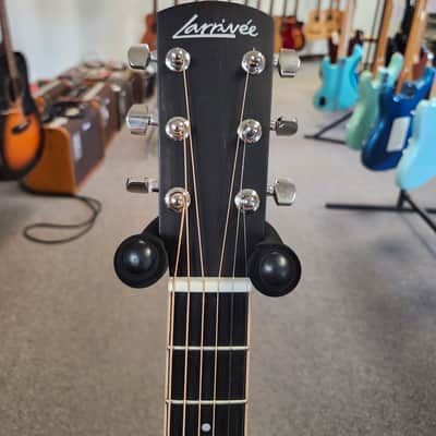 New Larrivee P-03E Parlor Acoustic Guitar - Natural Satin with Pickup and Hardshell Case image 6