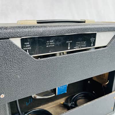 Fender Vibro Champ 1x8" Combo Amp 1966 - Black image 13