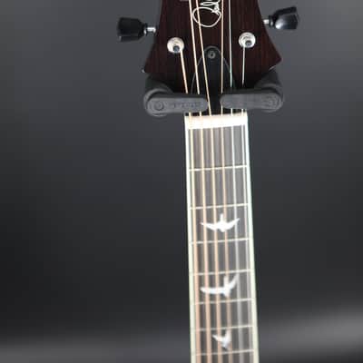 PRS SE P20E Tonare Parlor with Fishman Sonitone Pickup 2025 - Present - Black Top & Doghair back and sides image 8