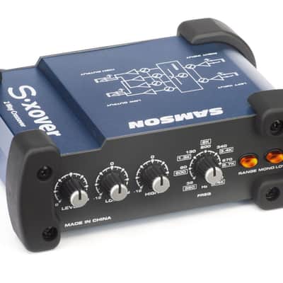 Samson S-xover - Mini Stereo 2-Way Electronic Crossover -BRAND NEW image 1