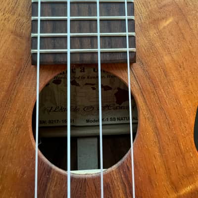 Kanile’a Ukulele K-1 Super Soprano Natural image 4