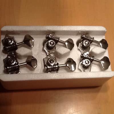Ping Open Gear Guitar Tuners V93N 3+4 Tuning Machines 3x3 Nickle image 2