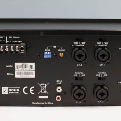 ART MX524 5-Channel 4-Zone Mic/Line Mixer, USED image 7