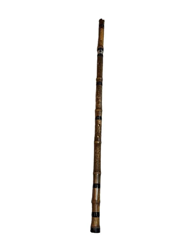 Handmade Purple Bamboo Xiao Flute – Professional Chinese Notched Shakuhachi-Style Flute (A/C/D/E/F/G) image 1