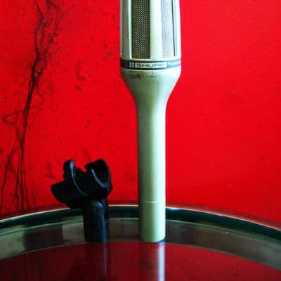 Vintage 1980's Shure SM59 dynamic cardioid microphone USA w mic clip Low Z SM58 SM54 SM53 image 12