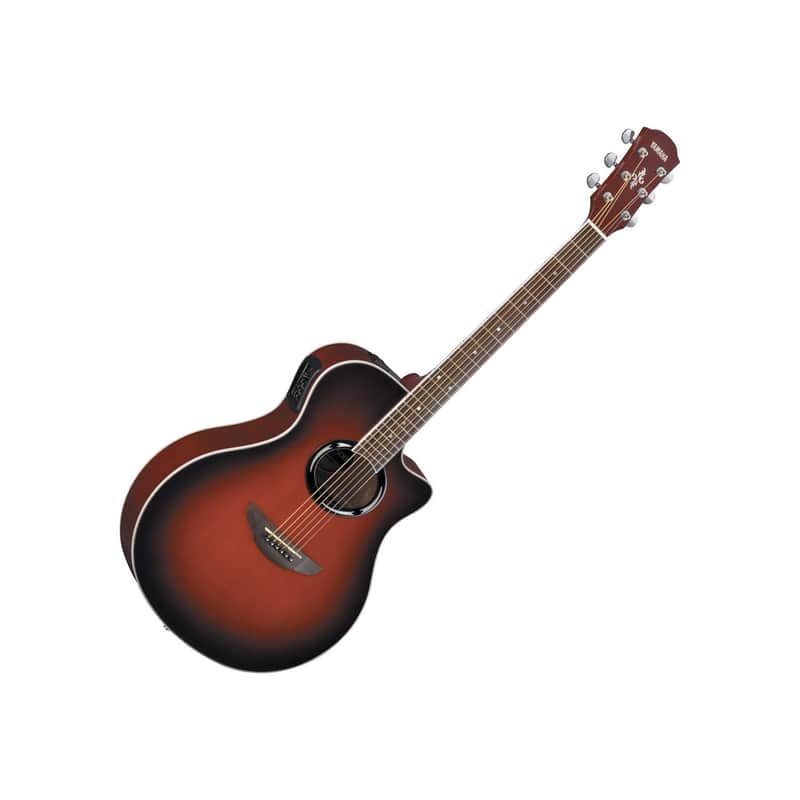 Yamaha APX500II DRB Thinline Acoustic-Electric Guitar | Reverb