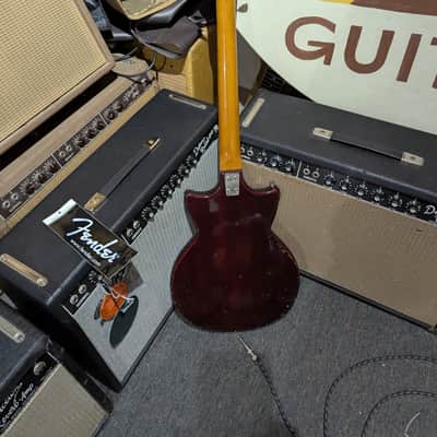 Framus Hollywood BL-10 1968 - Cherry Red image 3