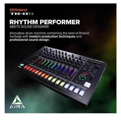 Roland TR-8S AIRA Rhythm Performer with Sample Playback 2018 - Present - Black image 5