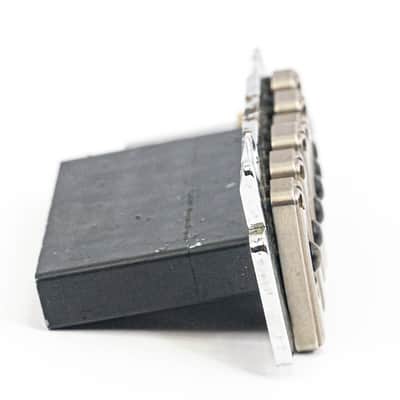 Wilkinson WVS50IIK 52.5mm 2-Point Tremolo Bridge Chrome for Strat Guitar image 6