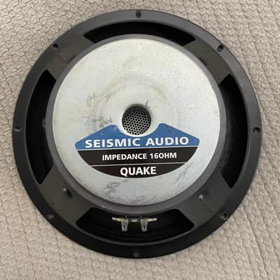 Seismic Audio Quake 12" Steel Frame Driver 8 Ohm Replacement Speaker 2010s - Black image 4