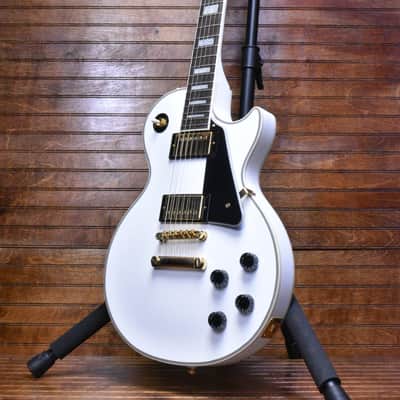 Epiphone Les Paul Custom Alpine White image 4