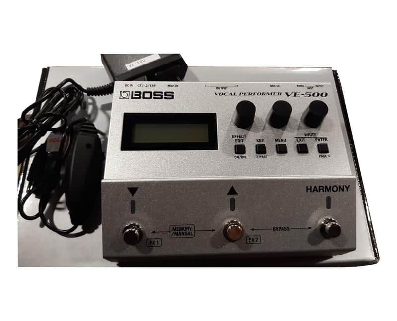 Boss VE-500 Vocal Performer Pedal - Open Box image 1