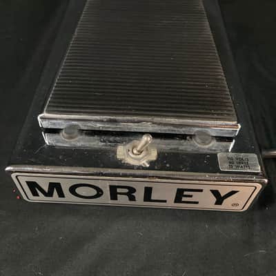 Tel Ray Morley VOL Volume Pedal 1980's - Chrome - Very Clean image 3