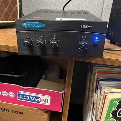 USED Crown 135MA Commercial Mixing Amplifier image 1