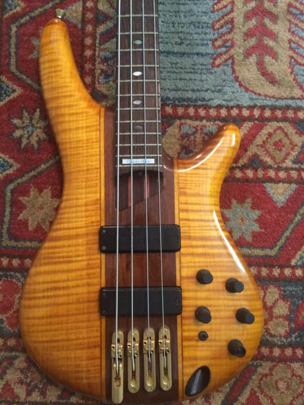 Ibanez SR 8100 Amber (Rare J-Custom Bass) image 1