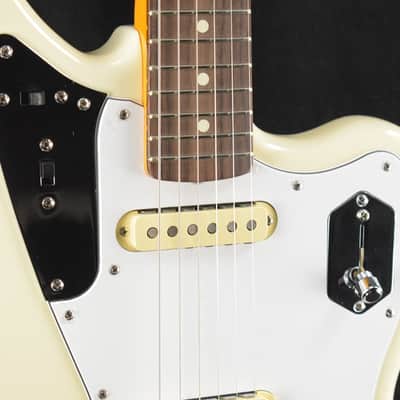 Fender Johnny Marr Jaguar Olympic White Rosewood Fingerboard SCRATCH & DENT image 3