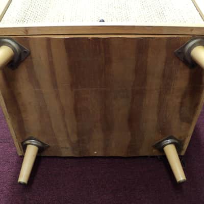 Vintage Columbia Kilosphere Blonde Console Record Player - For Repair image 14