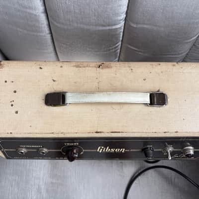 Gibson GA-5 less Paul Junior tube combo Amp 1955 - Tan image 5