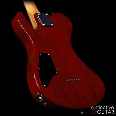 Suhr Oso w/Mahogany Body and Short Scale - Trans Red image 11