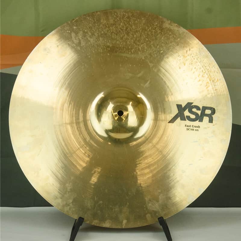 Used Sabian XSR Cymbal 19" Fast Crash - Brilliant image 1