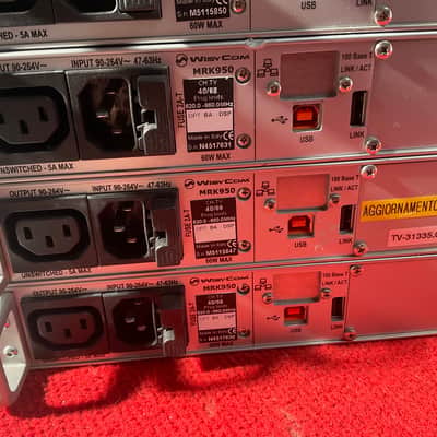 Wisycom MRK450 lotto 10 channel  receiver professional image 3
