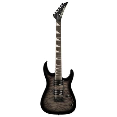 Used Jackson JS Series Dinky JS20 DKQ 2PT Electric Guitar - Trans Black image 2