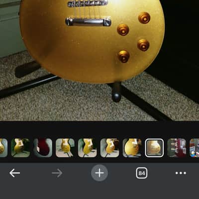 Epiphone '56 Les Paul Standard Goldtop W/OHSC image 10