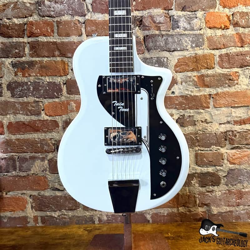 Airline Twin Tone Electric Guitar (2010s - White) image 1
