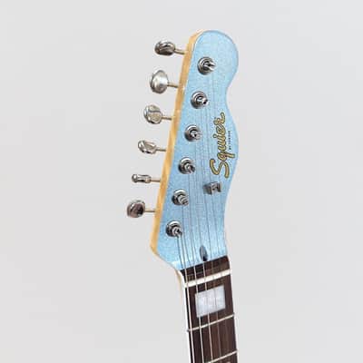 Fender Squier Paranormal Offset Telecaster SJ LE Electric Guitar - Ice Blue Metallic image 6