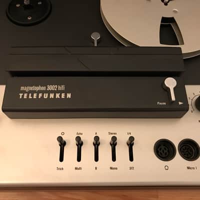 ! TELEFUNKEN magnetophon 3002 M hifi - reel to reel tape recorder - vintage - Made in Germany ! image 6