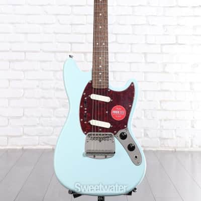 Squier Classic Vibe '60s Mustang Electric Guitar - Sonic Blue (MustCV60SBd1) image 1