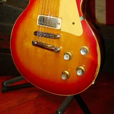 1977 Gibson Les Paul Deluxe Cherry Sunburst image 1