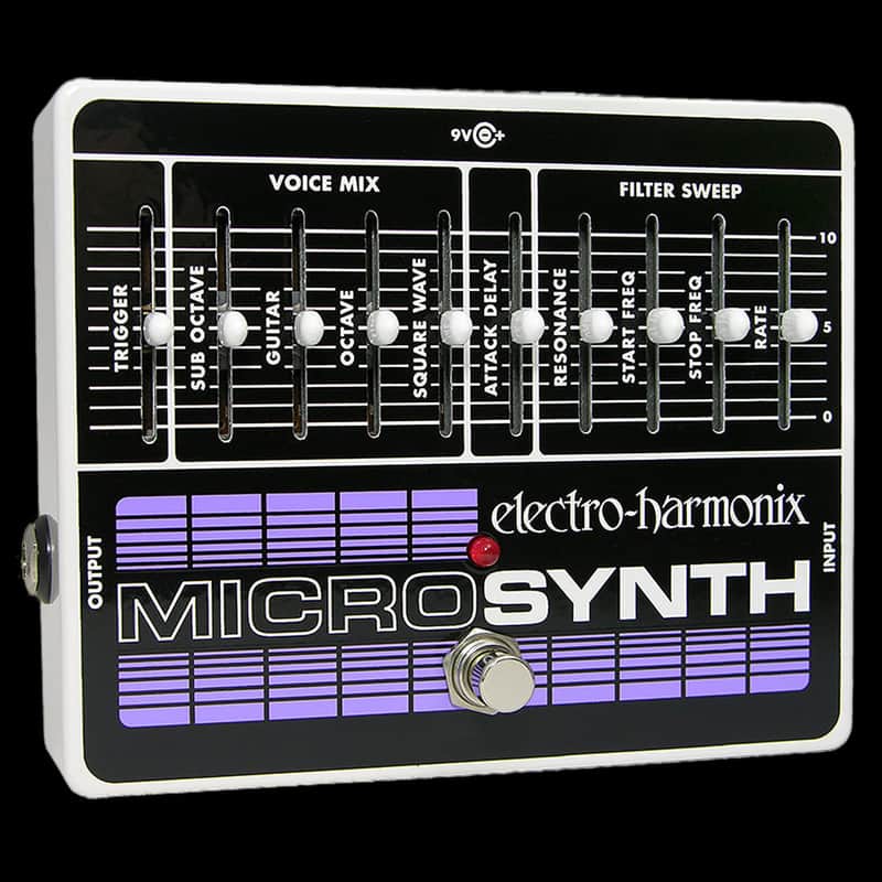 Electro-Harmonix Micro Synthesizer Analog Guitar Microsynth Pedal image 1
