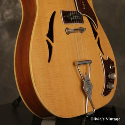 rare 1965-'66 BURNS/Baldwin GB 65 Natural/Blonde FLAME MAPLE TOP!!! image 12