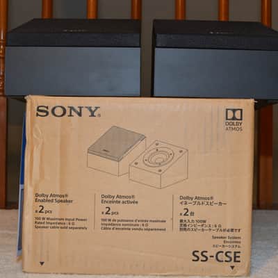 Sony SS-CSE, Dolby Atmos Enabled Speakers, Black-(Pair) image 4