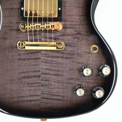 Gibson SG Supreme Guitar - Translucent Ebony Burst image 2
