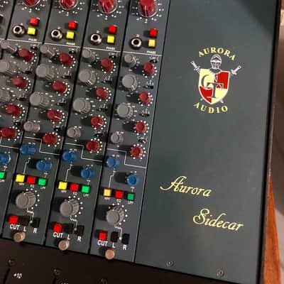 Aurora Audio Sidecar Desk Recording Console Mixer 10 Channel Class A Preamp EQ image 3