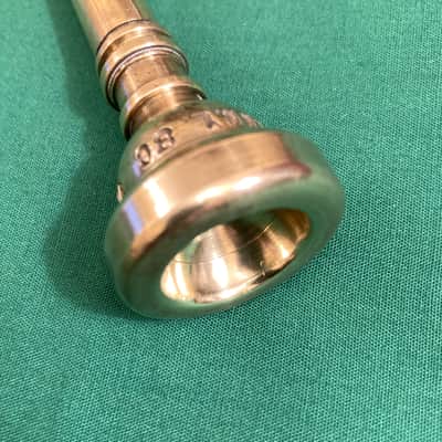 Mt Vernon Bach- Bb Cornet Mouthpiece #8C-Made c. 1955-Plating 95%-Sweet Tone! image 3