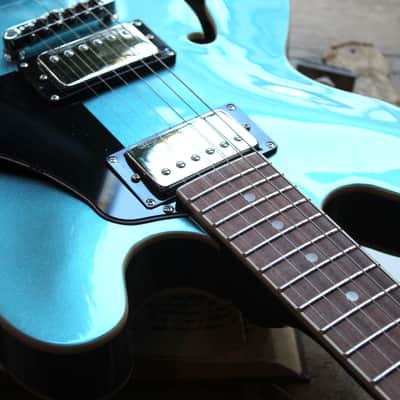 VINTAGE "VSA500B with Bigsby, Gun Hill Blue" 3, 95 KG image 3