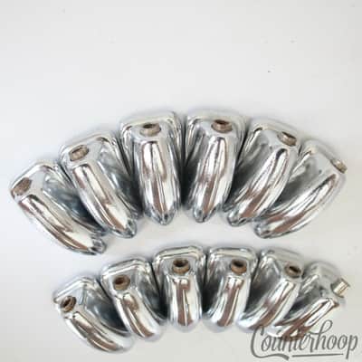*Pearl 12x Tom/Snare Drum Lugs Vintage 60s Japan Slingerland Sound King-Copy Set image 2