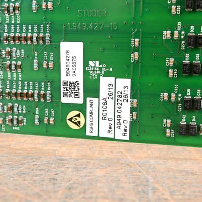 Studer Mic/Line In Card for D21m Modular I/O System CG01HQJ image 17