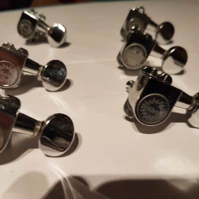 80's DIMARZIO TUNERS YNGWIE STYLE CHROME image 1