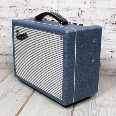 Supro 64 Reverb 1x8" 5W Tube Guitar Combo Amplifier w/Brown Canvas Slip Cover USED image 2