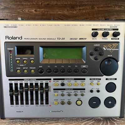 Roland TD-20 Drum Sound Module 2004 - 2008 - Silver image 6